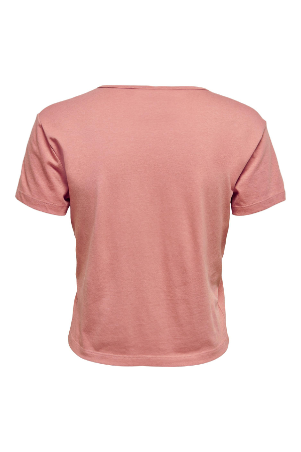 Monna Square Neck T-Shirt (Blush)
