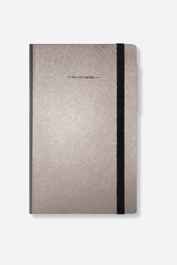 My Notebook Medium - Grey Diamond