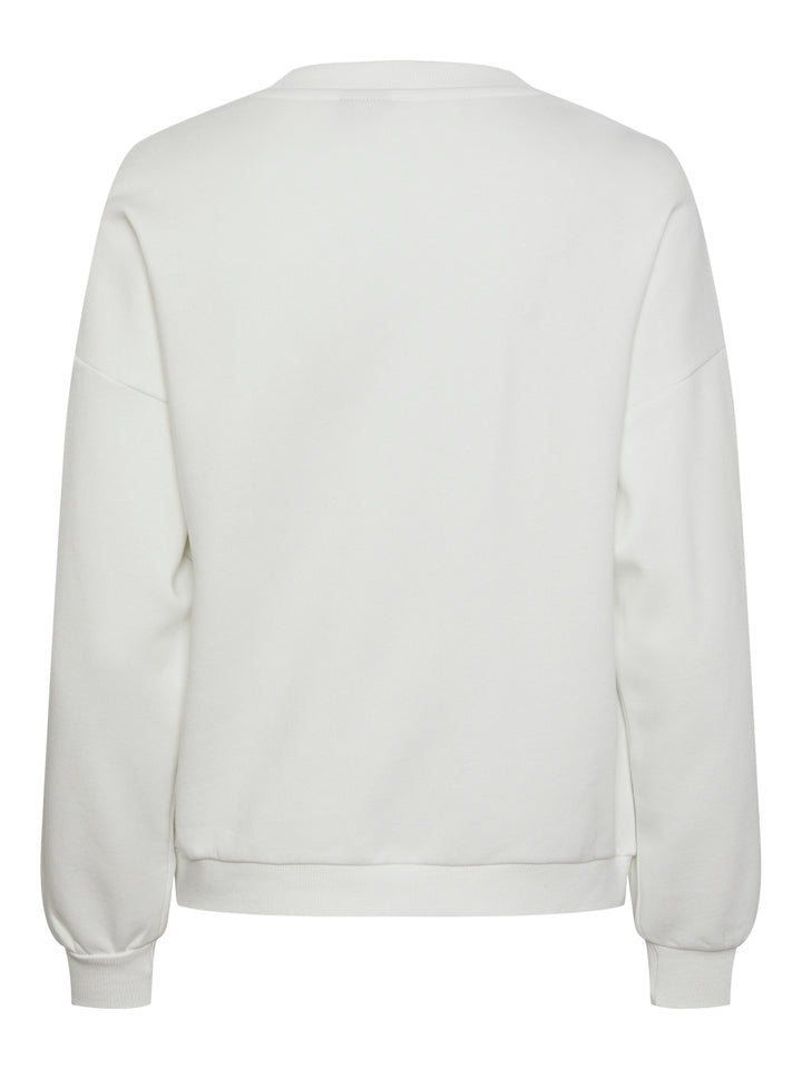 Freya Oversized Sweatshirt - LA White