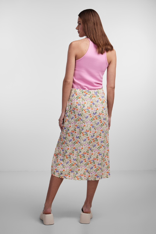 Korine Floral Midi Skirt