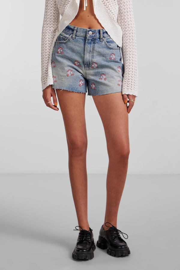 Kulla Embroidered Shorts